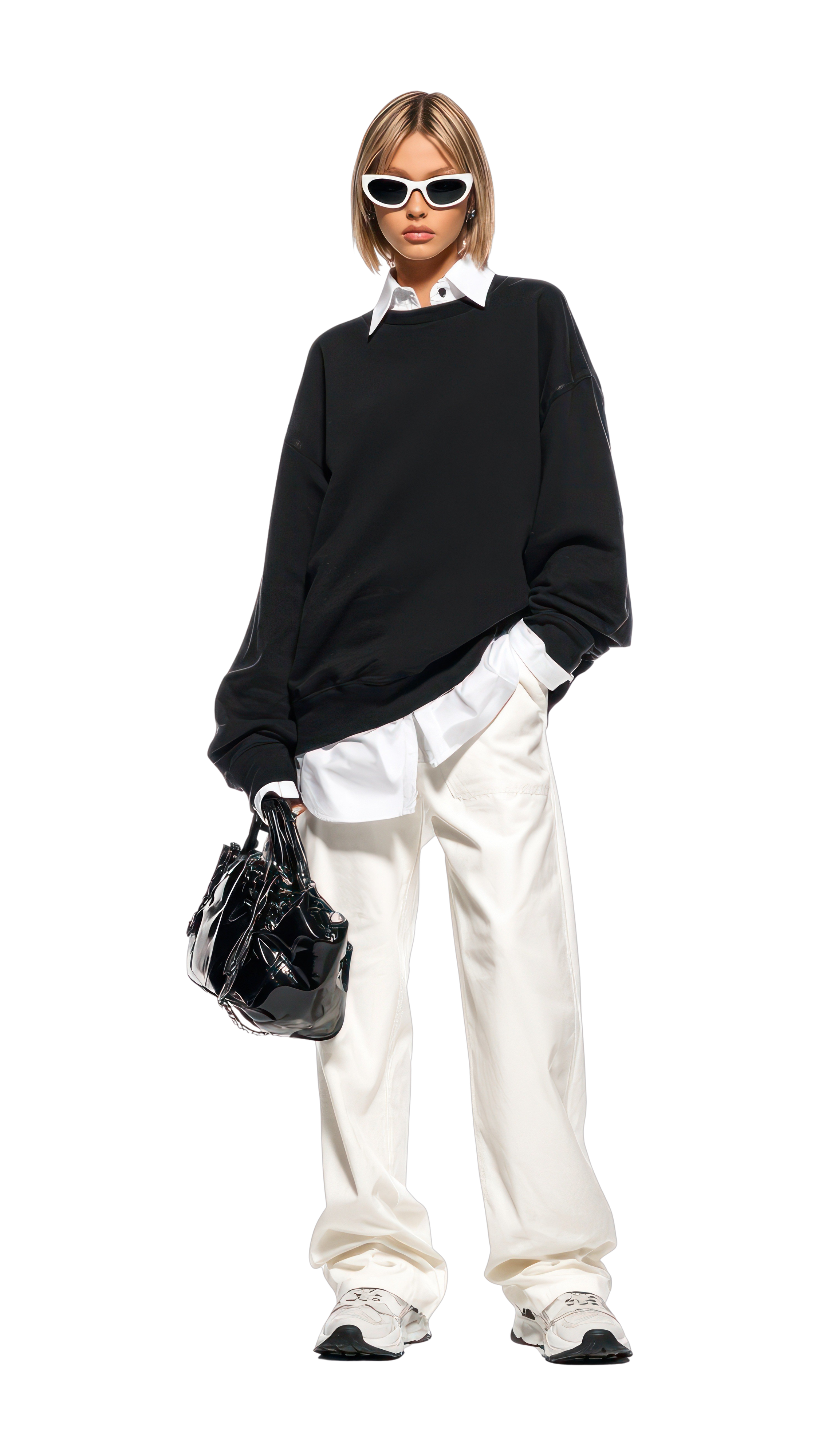 Silk-Blend Blouse