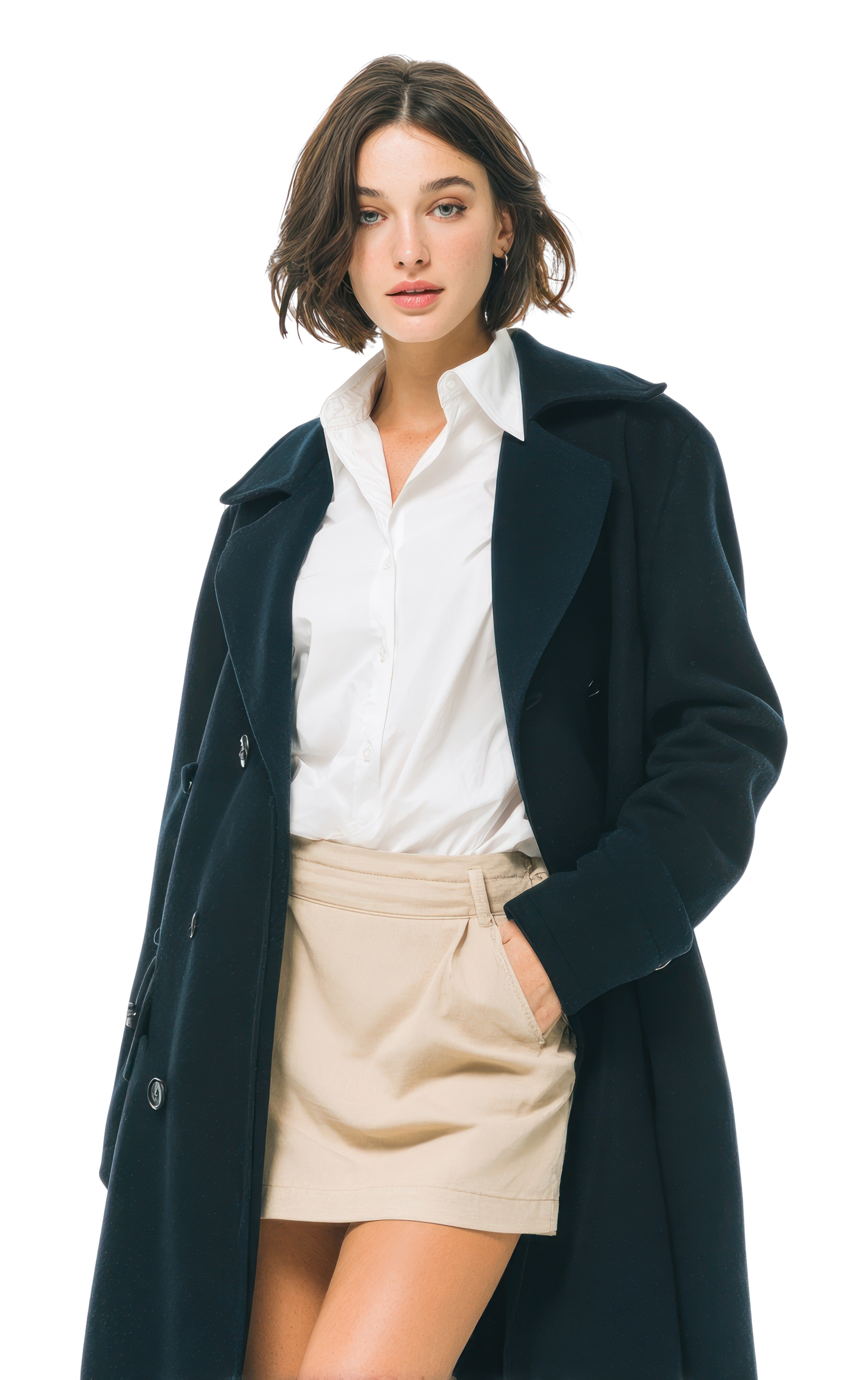 Belted Trench Coat