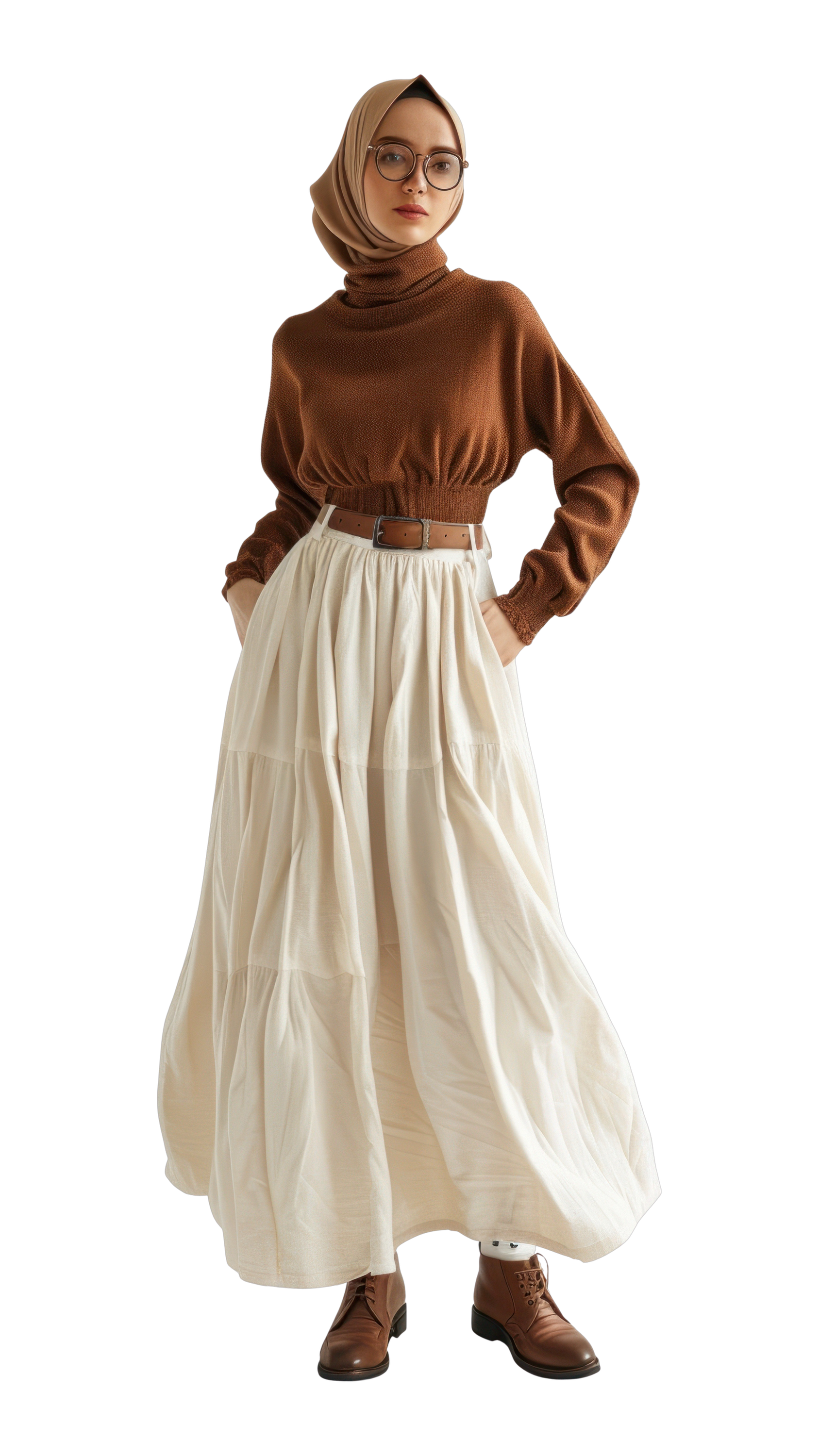 Draped Satin Dress